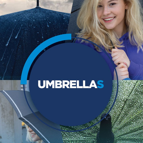 Werbemittel Schirme
